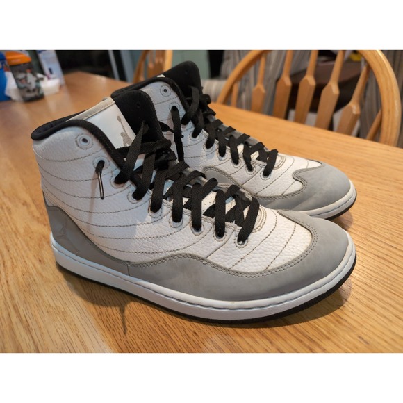 Nike Jordan KO white wolf grey sneaker size 10 - Picture 1 of 7